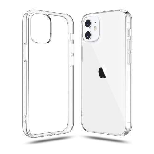 iPhone 12 Átlátszó Szilikon Tok - 2 mm