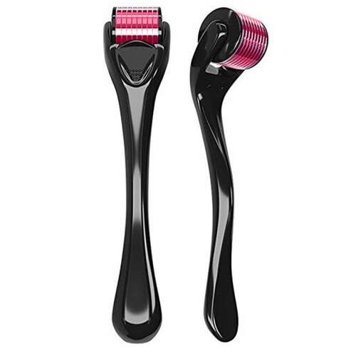 DermaRoller 0.5mm arcára, börápoló készülék, öregedésgálló, ráncok csökkentése, kollagén serkentés