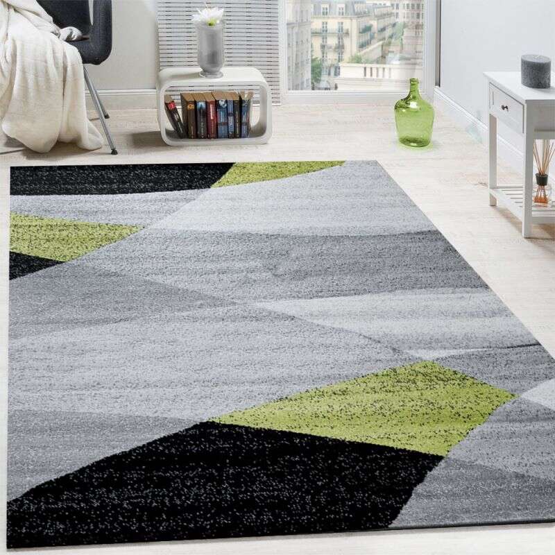 Absztrakt körmintás szőnyeg bordó, 60×100-as méretben