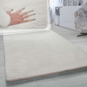 Hochflor-szőnyeg szőrzet puha bozontos bézs, 120×160-as méretben 48942492 