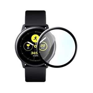 Samsung Galaxy Watch Active 2 screen protector, BESTSUIT screen protector with black frame, 40mm - Smart watch display protection film
