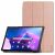 Lenovo Tab M10 Plus (3. Gen) in Tech-Protect Smart Case - Roségold, Ständeransicht