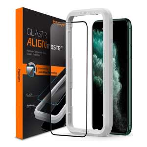 Spigen Glas.tR AlignMaster iPhone XS Max / 11 Pro Max képernyővédő telepítő eszközzel és kiskereskedelmi csomagolással - Spigen