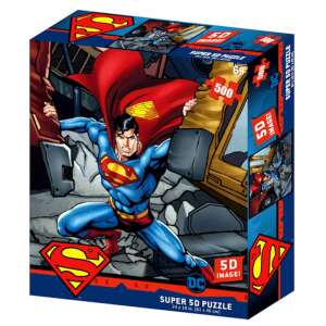 Prime 3D puzzle - Superman a Legyőzhetetlen - 500 darabos kirakós csomag - 16029 48976066 "superman"  Puzzle