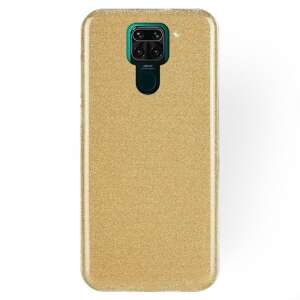 Arany csillogó telefontok Xiaomi Redmi Note 9 és Redmi 10X 4G modellekhez - Forcell