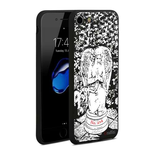 Graffiti iPhone 7 Plus telefontok angyal mintával - Telefon