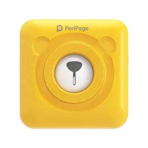 PeriPage Mini A6 portable thermal printer in yellow - Office technology