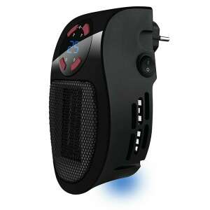 Taurus Tropicano Plug Heateri 500W hordozható kerámia elektromos fűtőtest, fekete - Taurus