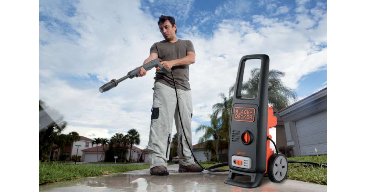 Black and decker 1600w pressure washer discount