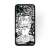 Graffiti iPhone 11 Pro Max telefontok angyalos mintával
