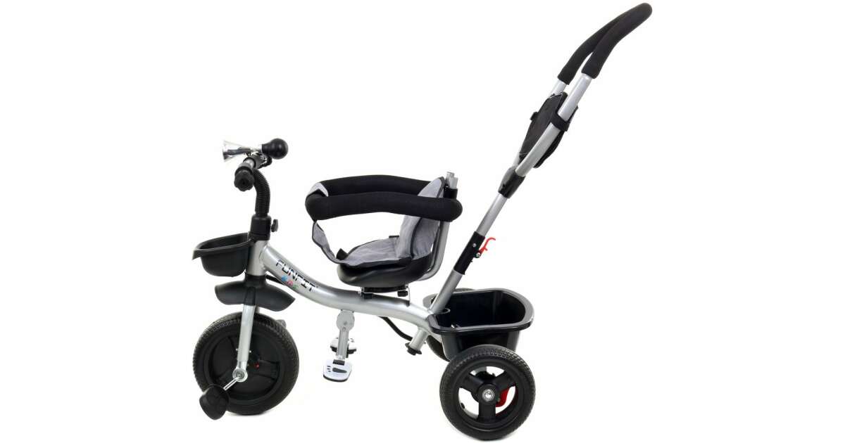 Funfit Kids Twist 360° rotating tricycle with horn #grey