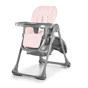 Kinderkraft Tastee összecsukható és állítható Etetőszék tárolókosárral #rózsaszín-szürke 49070871 Etetőszékek - Állítható székmagasság