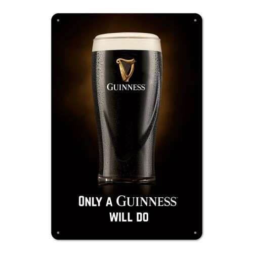 Guinness Csak a Guinness jó - Fémtábla - Fémtábla