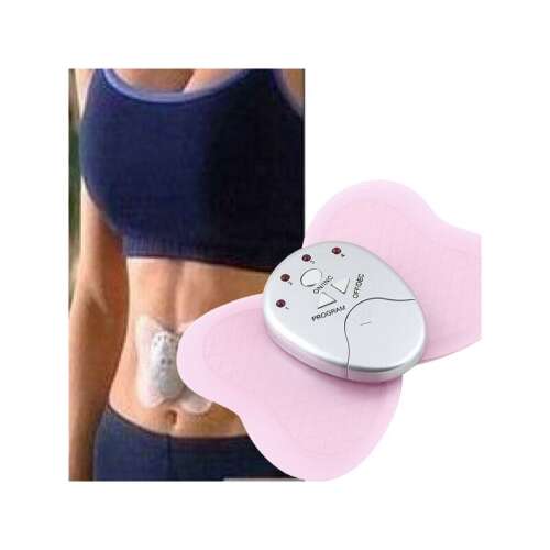 Butterfly AbTronic izomstimulátor használat közben hasizom erősítéshez