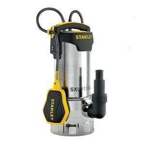Pompa zanurzeniowa Stanley SXUP1100XDE 1100W do ścieków, stal nierdzewna, kabel 10m - Pompa zatapialna