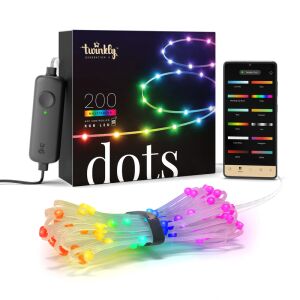 Twinkly Dots 200 LED lumini decorative multicolore cu control prin aplicație - Crăciun