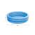 Intex 168x38 cm inflatable kiddie pool, blue