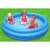 Intex 168x38 cm inflatable kiddie pool, children playing in the pool