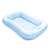 Intex 166x100x28 cm inflatable pool, blue and white