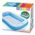 Intex 166x100x28 cm aufblasbarer Pool Verpackung, blaues und weißes Kinderbecken