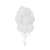Biely, biely balón 10 balónov 10 palcov (26 cm) 49080474}