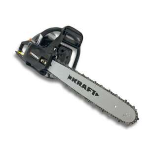 Kraft 4,2 PS Benzin-Kettensäge, 14 Zoll Schwert, 4,2 PS stark, langlebig, zuverlässig, einfach zu bedienen, perfekt für Heim- und Gartenprojekte - KrafTech