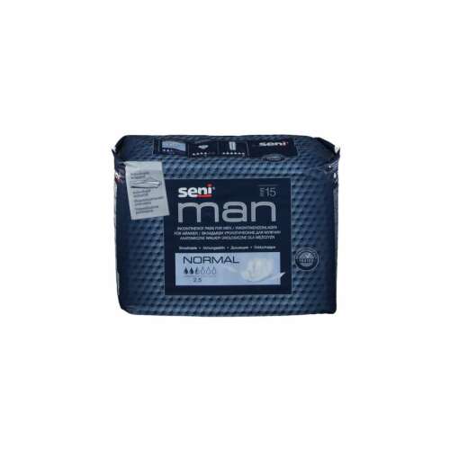 Inkontinencia betét férfiaknak, 300ml, 15db, Seni Man Normal 49116523