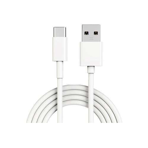 White USB-C to USB 3.0 data cable, 1 meter long