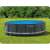 Intex solar cover on a round above ground pool
