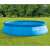 Intex Easy Set solar cover on a round above ground pool