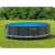 Intex solar cover on a round above ground pool
