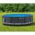 Intex solar cover on a round above ground pool