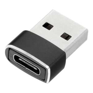 USB-C auf USB-A Adapter, schwarz - USB-Konverter