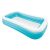 Intex 305x183x56 cm blue inflatable family pool, empty.
