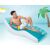 Man relaxing on Intex inflatable pool lounge