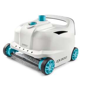 Intex ZX300 Deluxe Automatický čistič bazéna, biela a modrá farba, pre nadzemné bazény - Bazénové vysávače