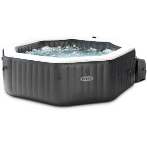 Intex PureSPA Jet & Bubble 6 személyes 218x71cm Felfújható Jakuzzi szett (28462) #sötétszürke