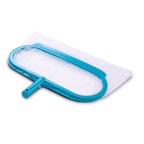 Intex skimmers pentru frunze de piscină, cadru din plastic albastru, plasă albă, pentru curățarea apei din piscină
