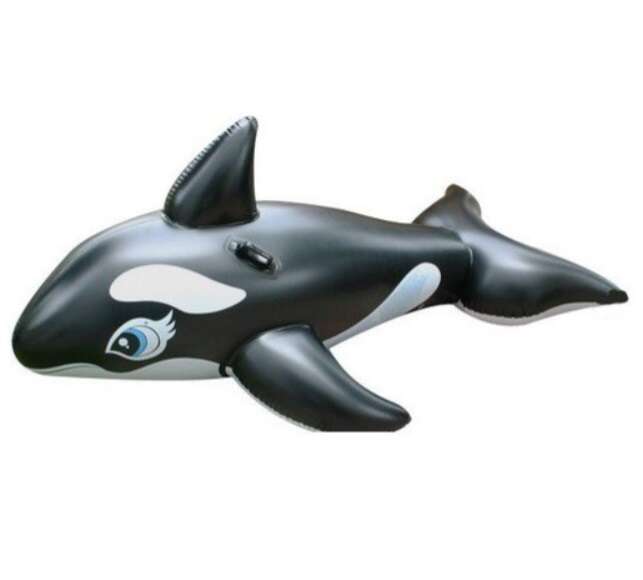 Intex felfújható Lovagló - Delfin 193x119cm (58561NP) #fekete