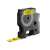Dymo D1 label cassette, black on yellow, 12mm x 7m