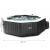 Zestaw nadmuchiwanego jacuzzi Intex PureSPA Jet &amp; Bubble dla 4 osób 201x71cm (28458) #czarny 49092669