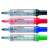 Pentel Easyflo Whiteboard Markers, assorted colors, bullet point, refillable