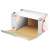 Esselte Standard 128910 archive box, white, front opening, for storing hanging files, 6 x 80mm or 5 x 100mm files