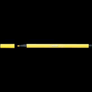 Stabilo Pen 68 1mm felt tip pen, lemon yellow - Pen & Pencil