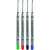 Pax ballpoint pen refills, assorted colors