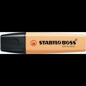 STABILO Boss Original Pastel Szövegkiemelő - Fakó Narancs - 2-5 mm