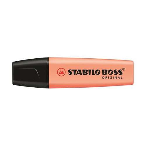 Stabilo Boss Original szövegkiemelő, pasztell barack, vágott hegyű - Szövegkiemelő