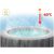 Intex PureSpa Greywood Deluxe jakuzzi vízhőmérséklet