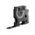 DYMO D1 12mm x 7m black on white label tape cartridge angled view