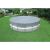 Basen Intex 549cm z Pokrywą Deluxe Szarą w Ogrodzie
